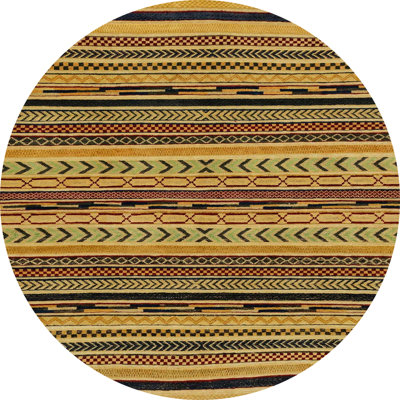 Tapis décoratif multicolore à motif abstrait