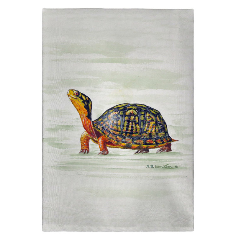 Serviette à main happy turtle Bousquet