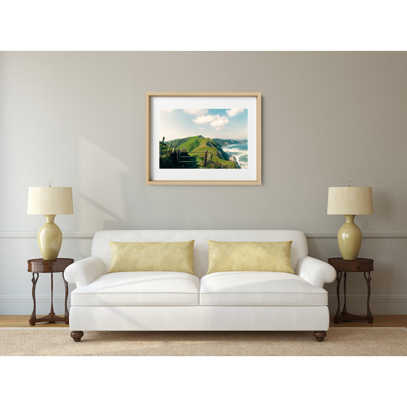 El Camino Print by Joseph Regan, Natural, 22" H x 26" W x 0.75" D