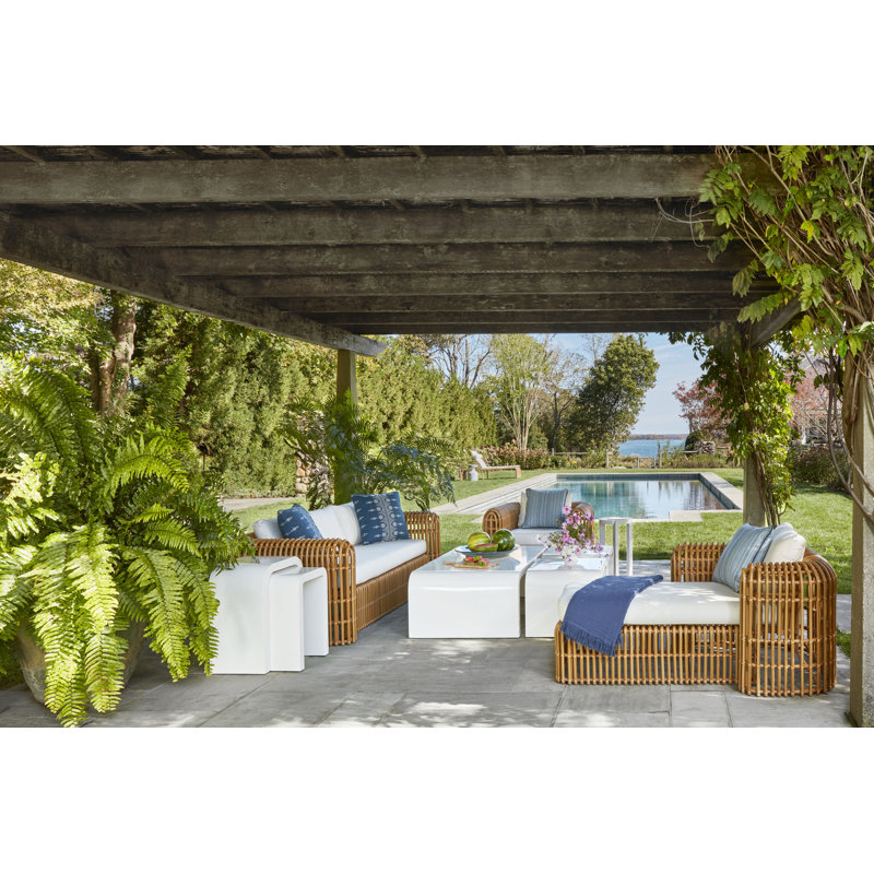 Carrier And Company Outdoor Outdoor Chaise Lounge, Sand 51900L21