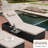 Persei Outdoor Wicker Chaise Lounge with Foldable Side Table-1065458753