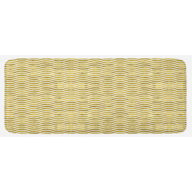 Modern & Contemporary Synthetic Kitchen Mat