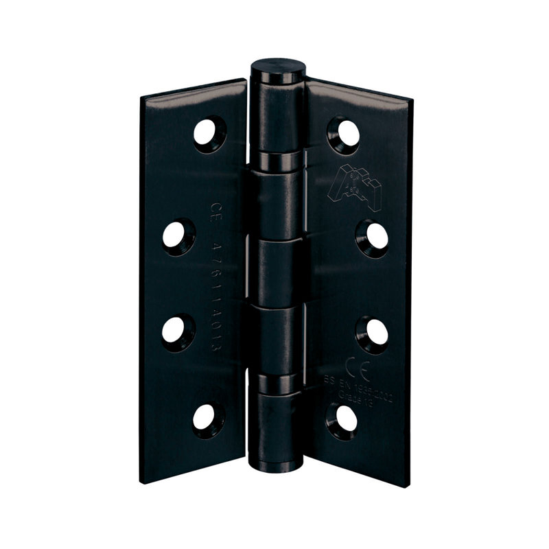 Manhattan Matt Black Butt Hinges 75mm