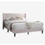 Lit tapissier en velours pour grand lit-1686232907