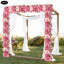 Ensemble de 6 panneaux muraux rose Dahlia-878283035