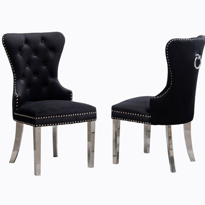 Kemarie Velvet Side Chair