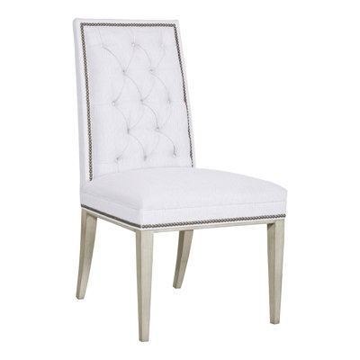 Chaise d'appoint à dossier boutonné Michael Weiss Hanover