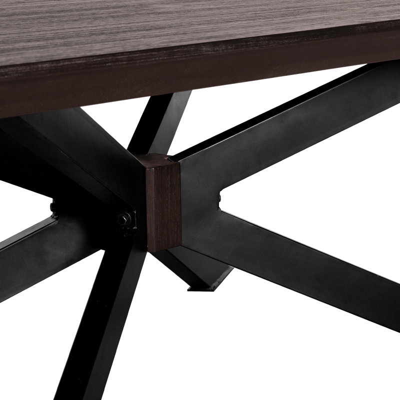 Table basse à piédestal Doyle, H 18,5 po x L 55,1 po x l 27,6 po