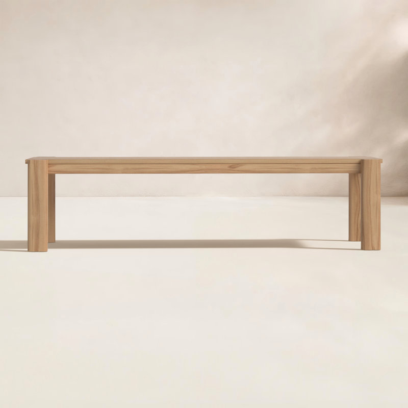 Outdoor Teak Bench