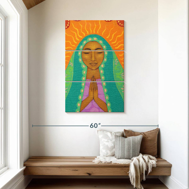 Adella Virgin De Guadalupe, 45" H x 28" W