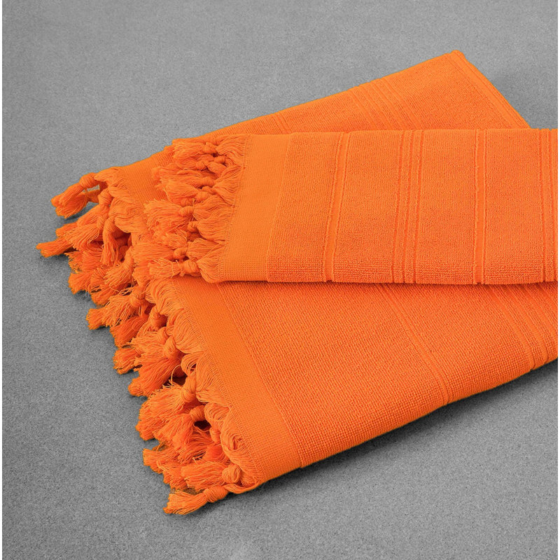 Serviette essuie-main, Orange