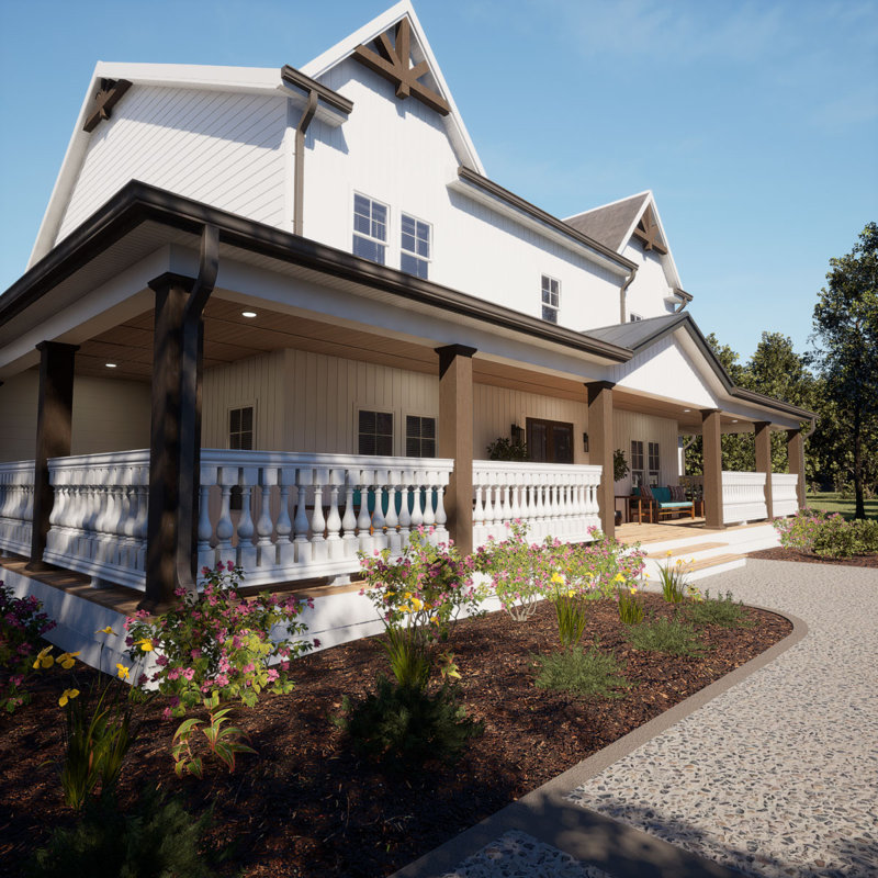 Balustre Fiberthane 700 Series, apprêté en usine, H 30 po x l 5 po x P 5 po
