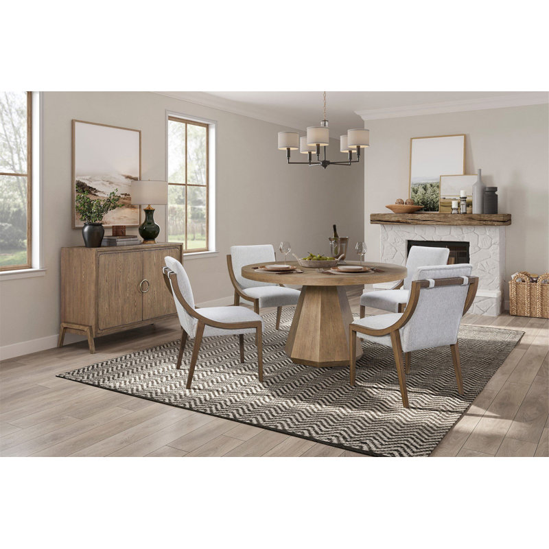 Round Dining Table W/ Lazy Susan