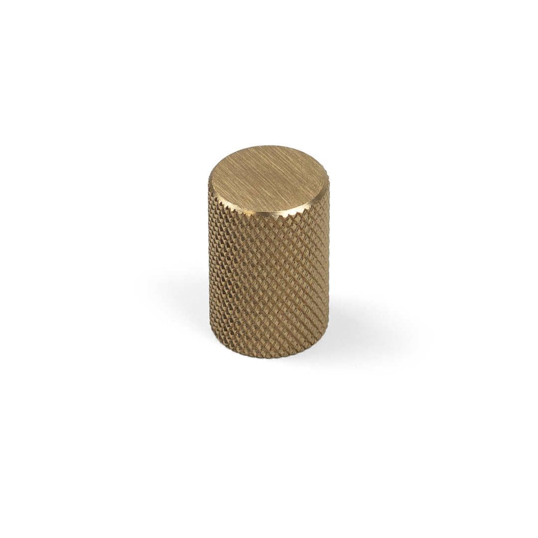 Knurled Bar Cabinet Handles & Coordinating Button Knob in Multiple Finish Variations - Image 5