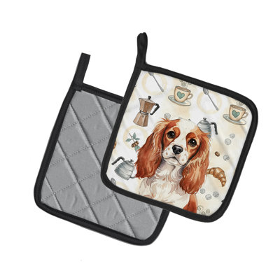 Paire de poignées Blanheim English Toy Spaniel