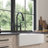 Matte Black Pull-Down Sink Faucet - 360-Degree Rotating Nozzle For Extended Cleaning Reach Kitchen Tap Thorough-1470961268