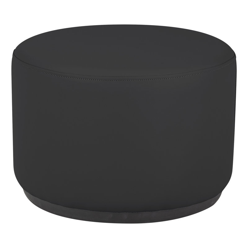 Fauteuil à bascule rond 18 po Pro Series, H 18 po x l 18 po x P 12,5 po, Noir