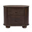Table de chevet 2 tiroirs Astrid en brun Appalachian