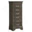Commode à linge Louis Phillipe G3105-LC, gris-776961153