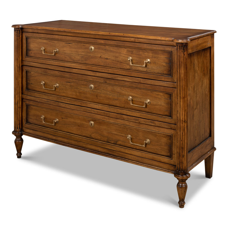Ciborium Solid Wood Storage Cabinet