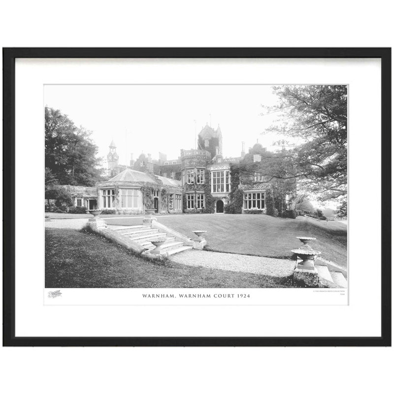 Warnham, Warnham Court 1924 by Francis Frith - Single Picture Frame Print, 28cm H x 36cm W x 2.3cm D