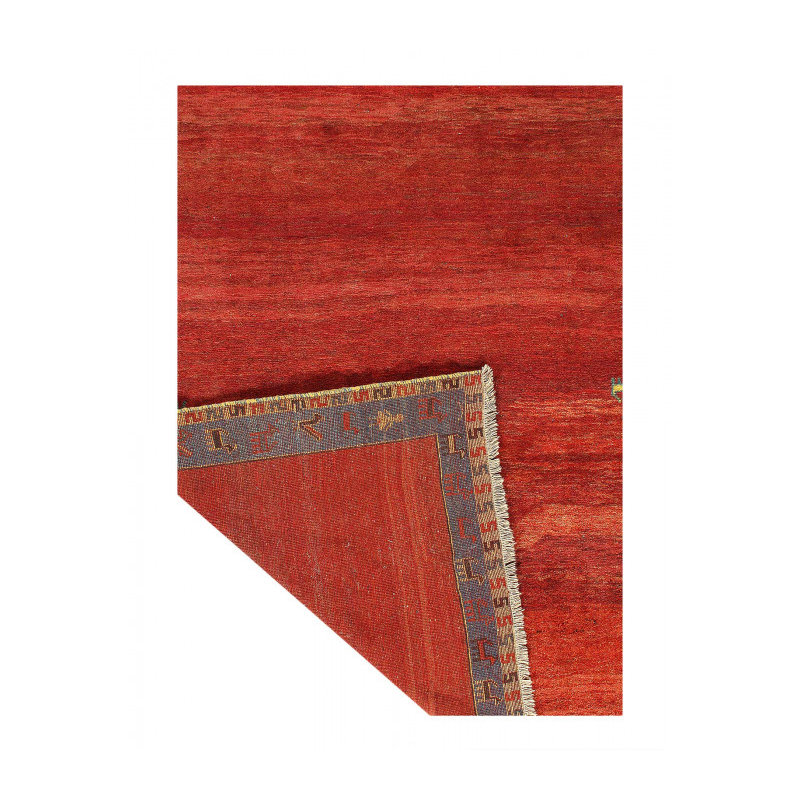 Fine Hand Knotted Persian Gabbeh 7'8'' X 9'11''