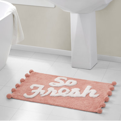 So Fresh Pom Pom Bath Runner