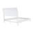 56-inch Upholstered Panel Bed White-58525876