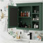 Armoire à pharmacie de 30 po x 28 po, armoire de rangement murale pour salle de bain, armoire murale de salle de bain avec miroir, armoire à pharmacie-120406503