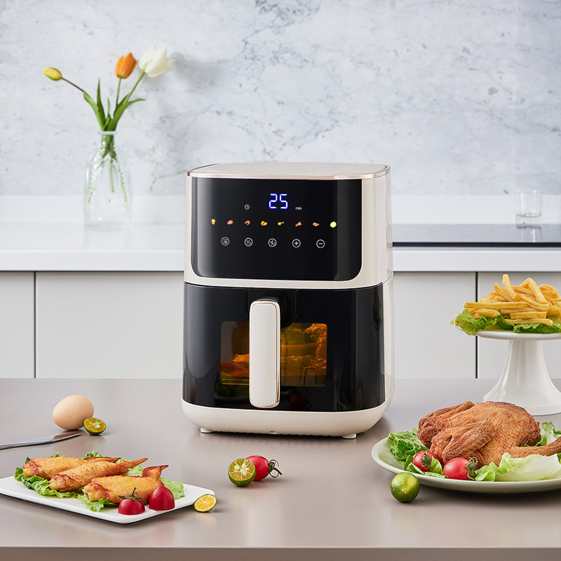 Garden Sanctuary Air Fryer, White