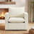 34.2" Wide Upholstered Swivel Accent Armchair-709041113