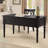 Black Rectangular Solid Wood Executive Desk with drawers desk-172150753