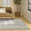 Tapis d'intérieur moderne bleu ivoire Martay-751125416
