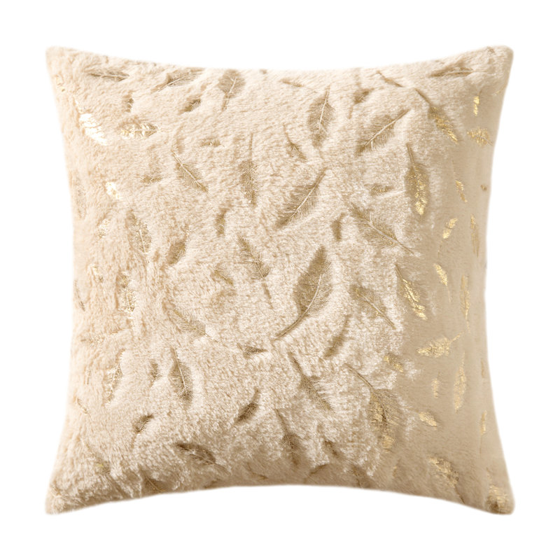 Housse et insert de coussin , H 18 po x l 18 po x P 4 po, Cream