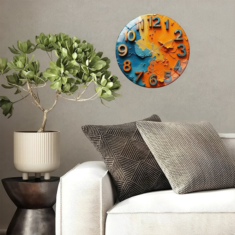 Horloge murale 12 po