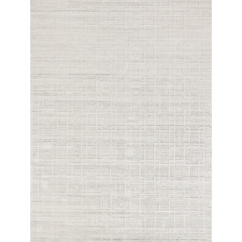 Castelli Geometric Area Rug in Ivory, Rectangle 8' x 10'