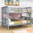 Gurwinder Kids Full Over Full Bunk Bed-1193598847