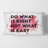 Housse et insert rectangulaire «Do What Is Right Not What Is Easy I»