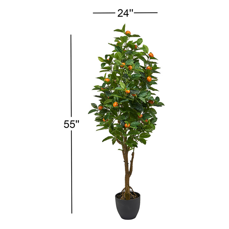Arbre à ficus en pot Real Touch Orange