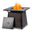 Table de foyer d'extérieur au propane l 28 po x H 25 po Sereina