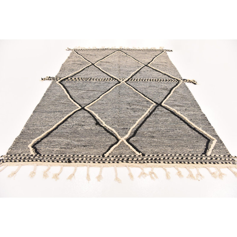 Tapis noir Nestor
