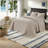 Comfortable Khaki Reversible King Bedding Sets For Home Use