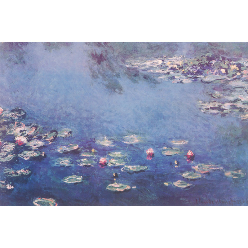 « Les Nymphéas », H 16 po x l 24 po