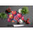 Colorful Pomegranates Glass Cutting Board Large