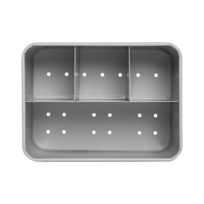 Harbour Housewares - Vintage Metal Sink Tidy, Grey