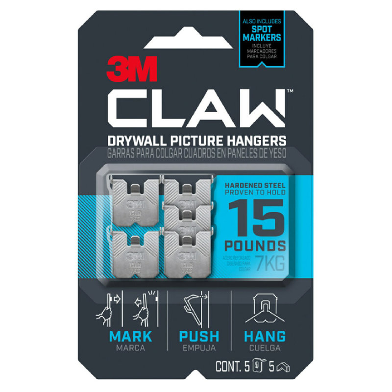 3M 15 Lb. Hooks