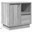 Bedside Cabinet 50 X 34.5 X 50 Cm Engineered Wood-1051023098