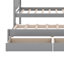 Lit plateforme simple avec lit gigogne et tiroirs-1832035856