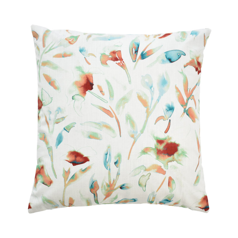 Coussins décoratifs, 26" x 26", Jardin fleuri, Housse de coussin seulement - sans coussin