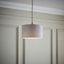 27.5cm H Cotton Drum Pendant Shade ( Screw On )-497528534-472585185